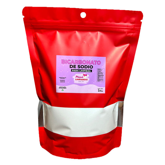 Recarga Bicarbonato de sodio para limpieza 1 Kilo - Mamá Limpiando