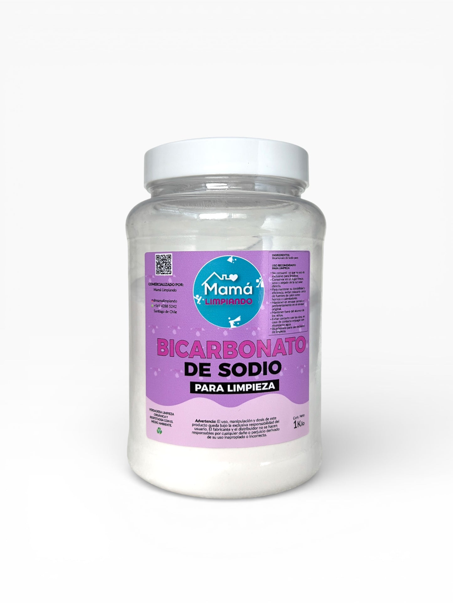 Bicarbonato de sodio para limpieza en POTE 1 Kilo
