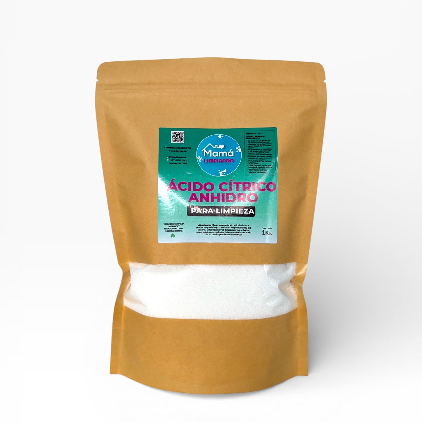 BOLSA Ácido Cítrico para limpieza 1 Kilo