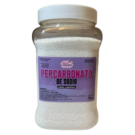 Percarbonato de sodio para limpieza en frasco 1 Kilo - Mamá Limpiando