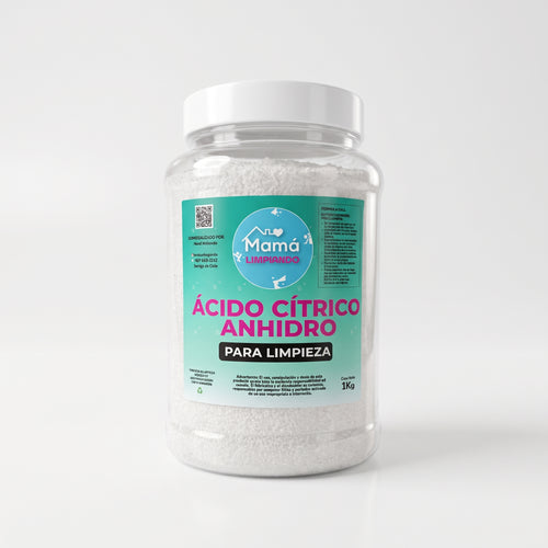 Ácido cítrico para limpieza en pote de 1 kg