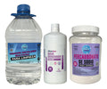 Vinagre limpieza 10% + Agua oxigenada + Percarbonato de sodio pote 1 kilo