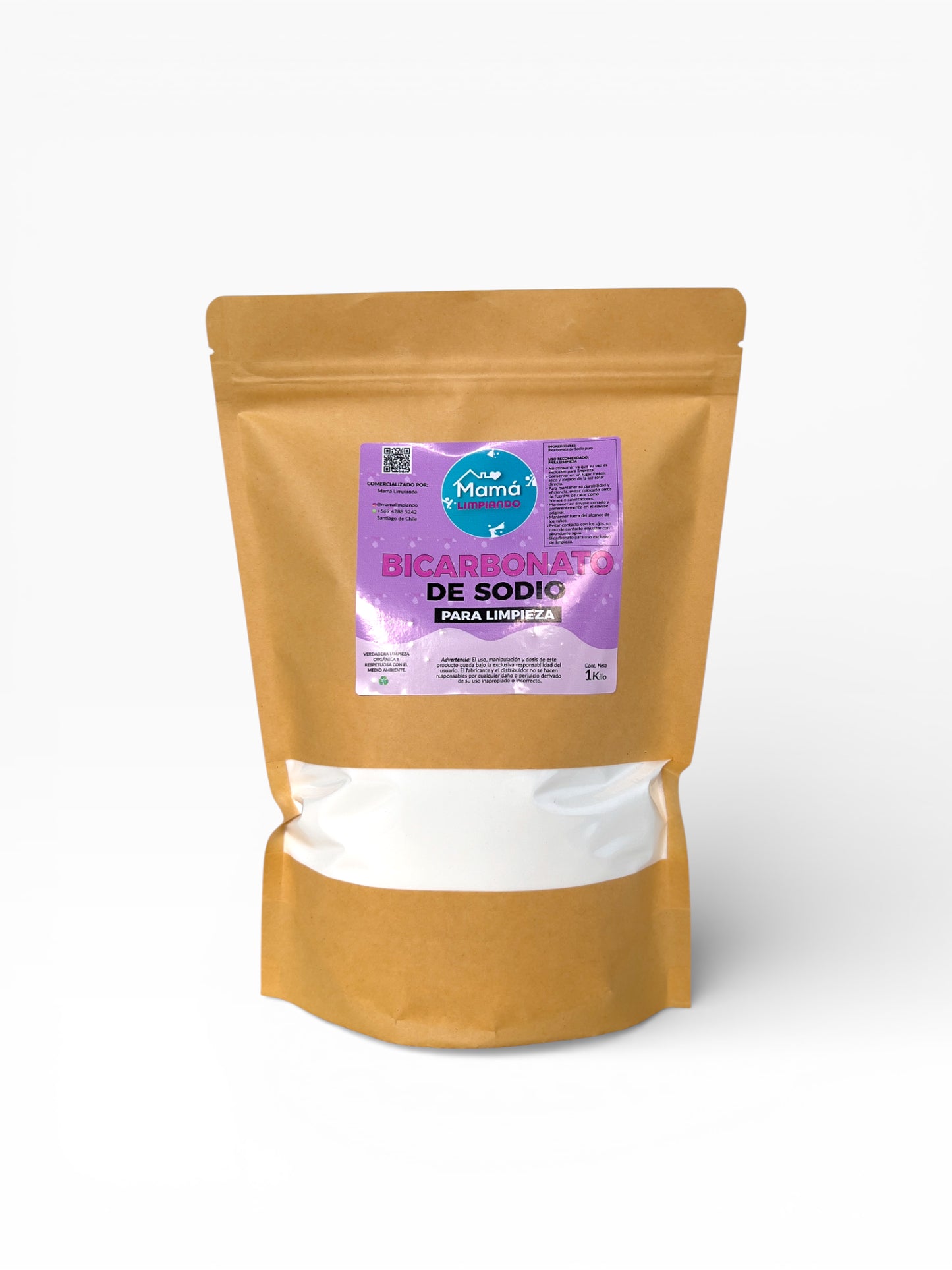 BOLSA Bicarbonato de sodio para limpieza 1 Kilo