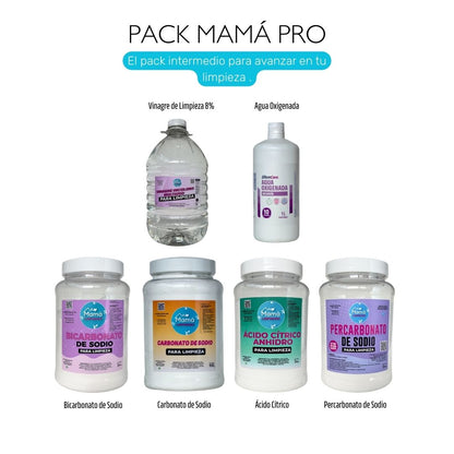 Suscripción Mensual Mamá Pro. Packs de limpieza + asesorías online + grupo privado de WhatsApp