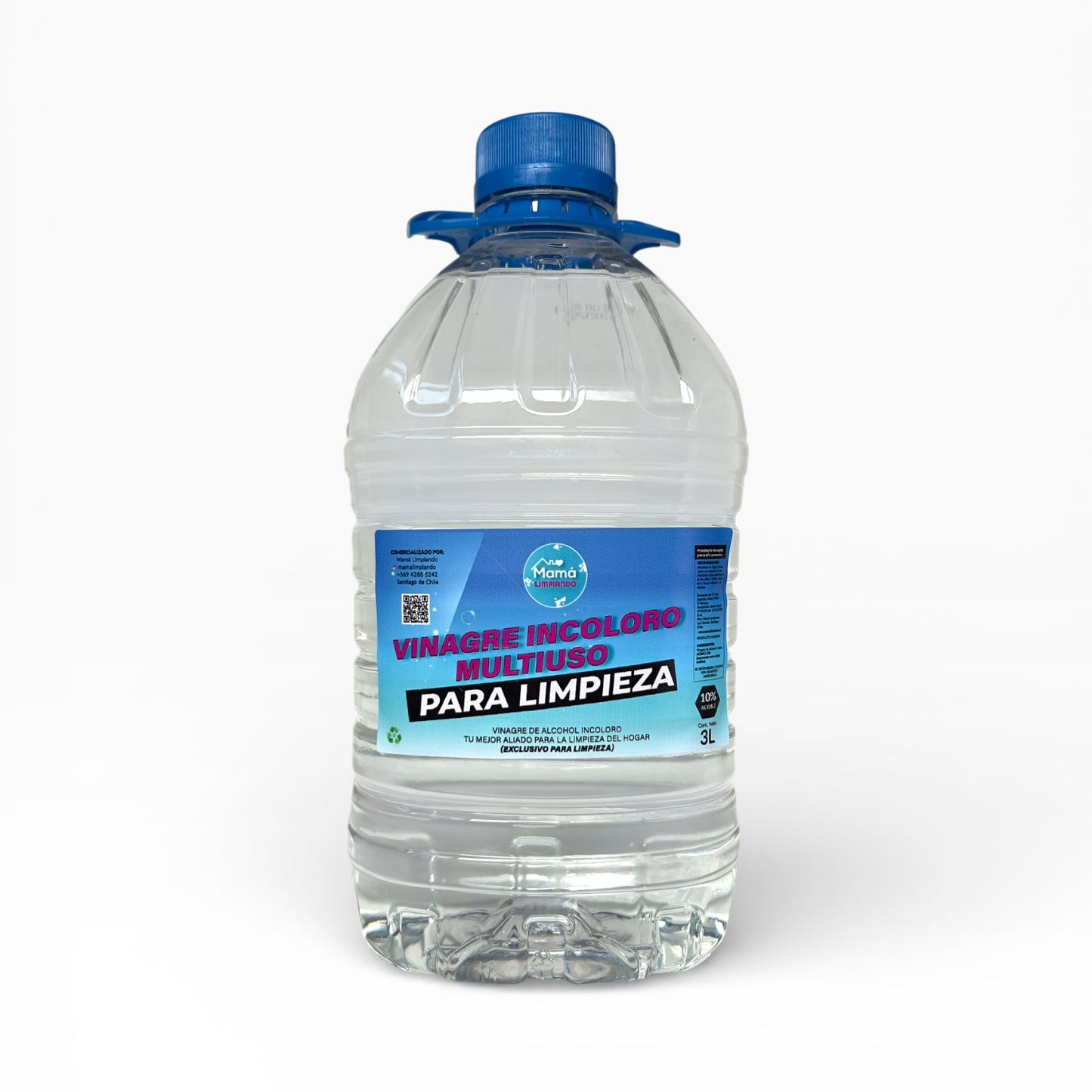 Vinagre de Alcohol Incoloro 10% | Limpieza Profunda 3 L