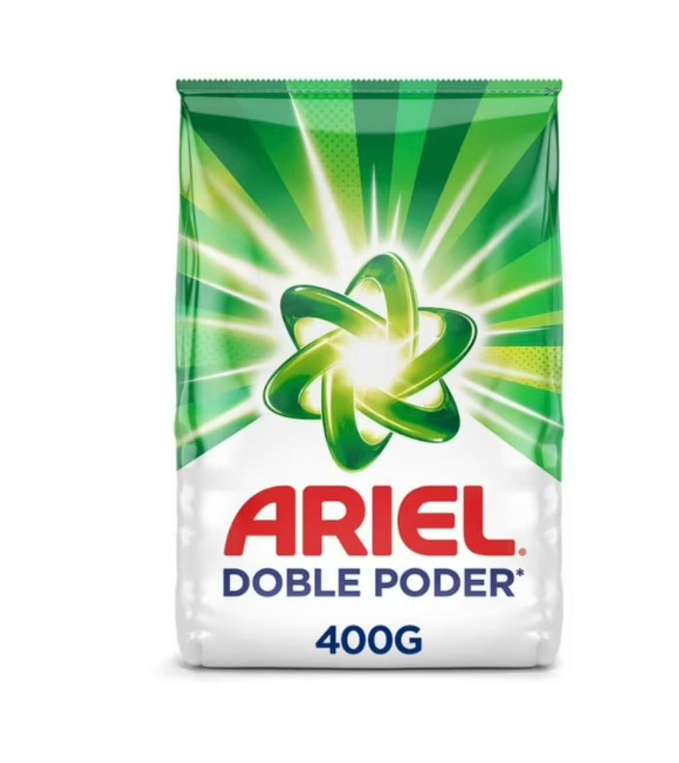 Detergente en polvo Ariel para tus mezclas de limpieza 400grs