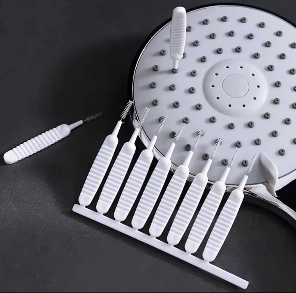 Micro Cepillo Limpiador para Duchas, Griferías y Espacios Pequeños 10 u por Pack