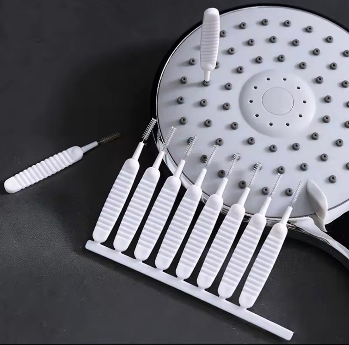 Micro Cepillo Limpiador para Duchas, Griferías y Espacios Pequeños 10 u por Pack