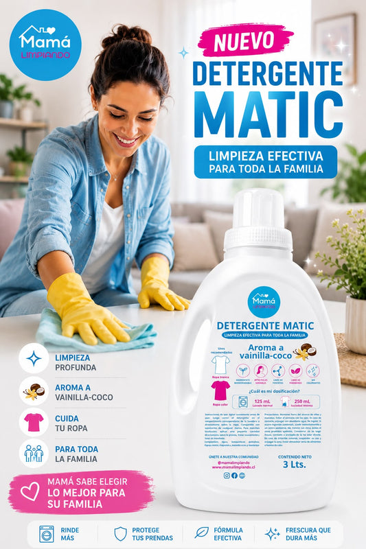 Detergente Matic | Vainilla Coco 3 L