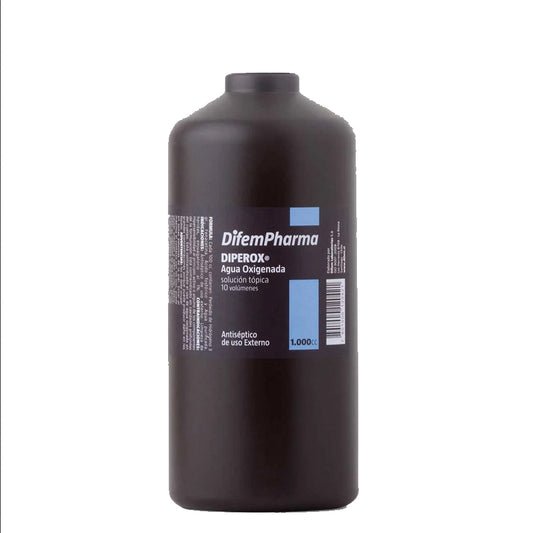 Agua Oxigenada Diperox 10vol 1 Litro.