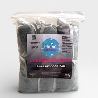 Carbón Activado para Absorber Olores | Limpieza y Desodorización Natural