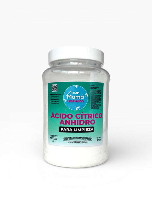 Ácido Cítrico para limpieza en POTE 1 Kilo